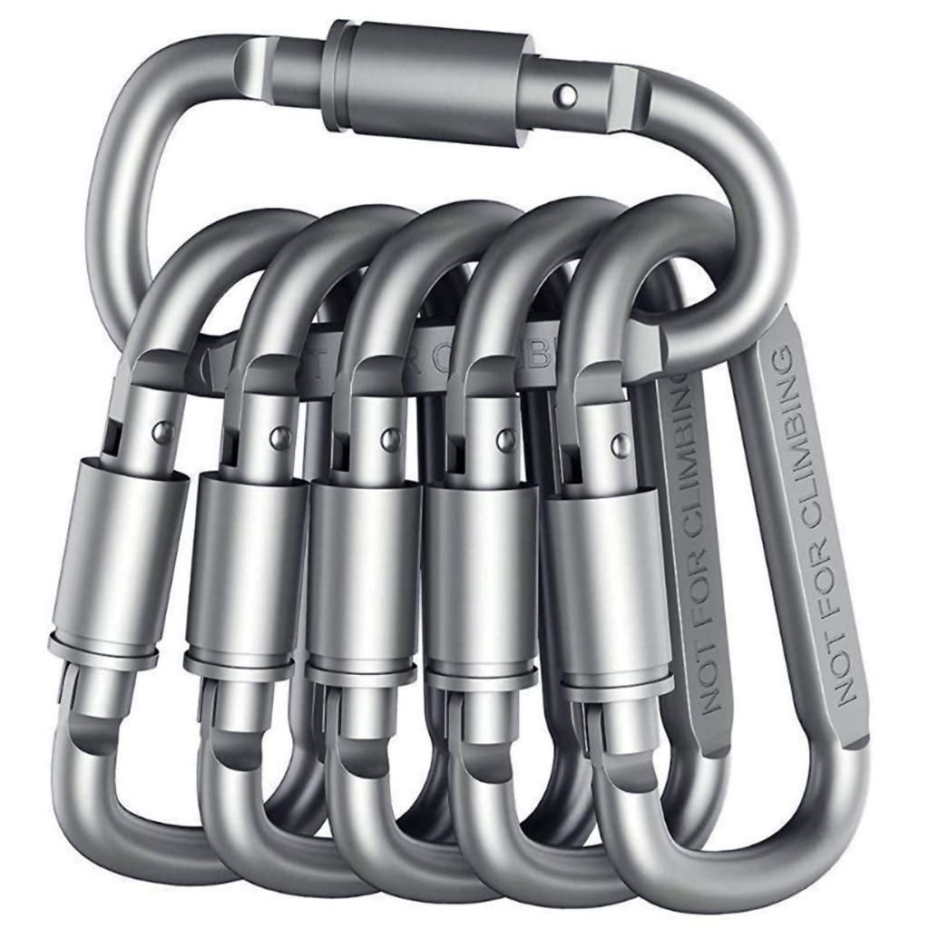 Proberos 6pcs Carabiner Clip for Bicycle, 3.1 Proberos 6pcs Carabiner Clip for Bicycle, 3.1